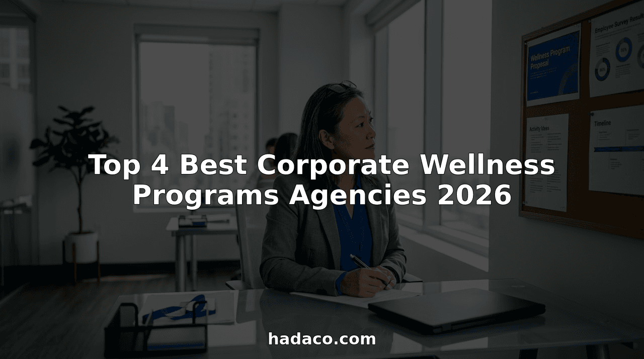 Top 4 Best Corporate Wellness Programs Agencies 2026